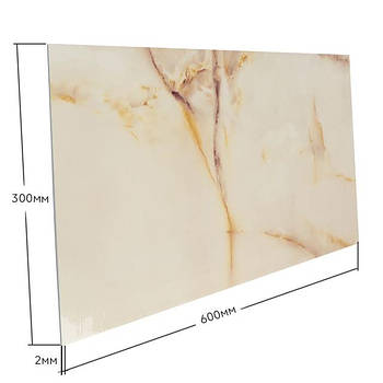 Самоклеюча стінова РЕТ плитка 600*300*2 мм