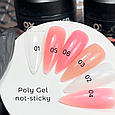 Полігель Oxxi Professional Poly Gel Not Sticky №05, 30 мл, фото 2