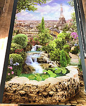 Вінілова наклейка на стіл Ейфелева вежа, 60 х 100 см, фото 5