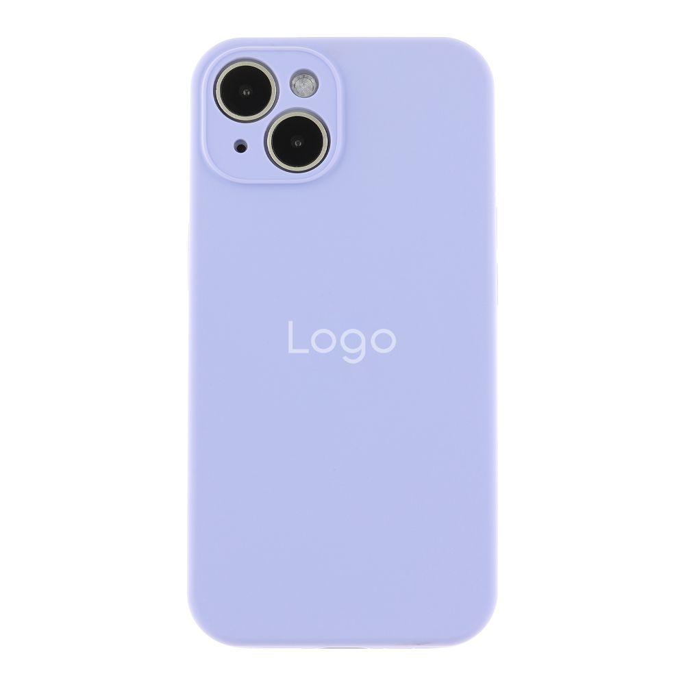 Чохол Silicone Case Full Size with Frame для iPhone 14 Колір 39.Elegant Purple, фото 1