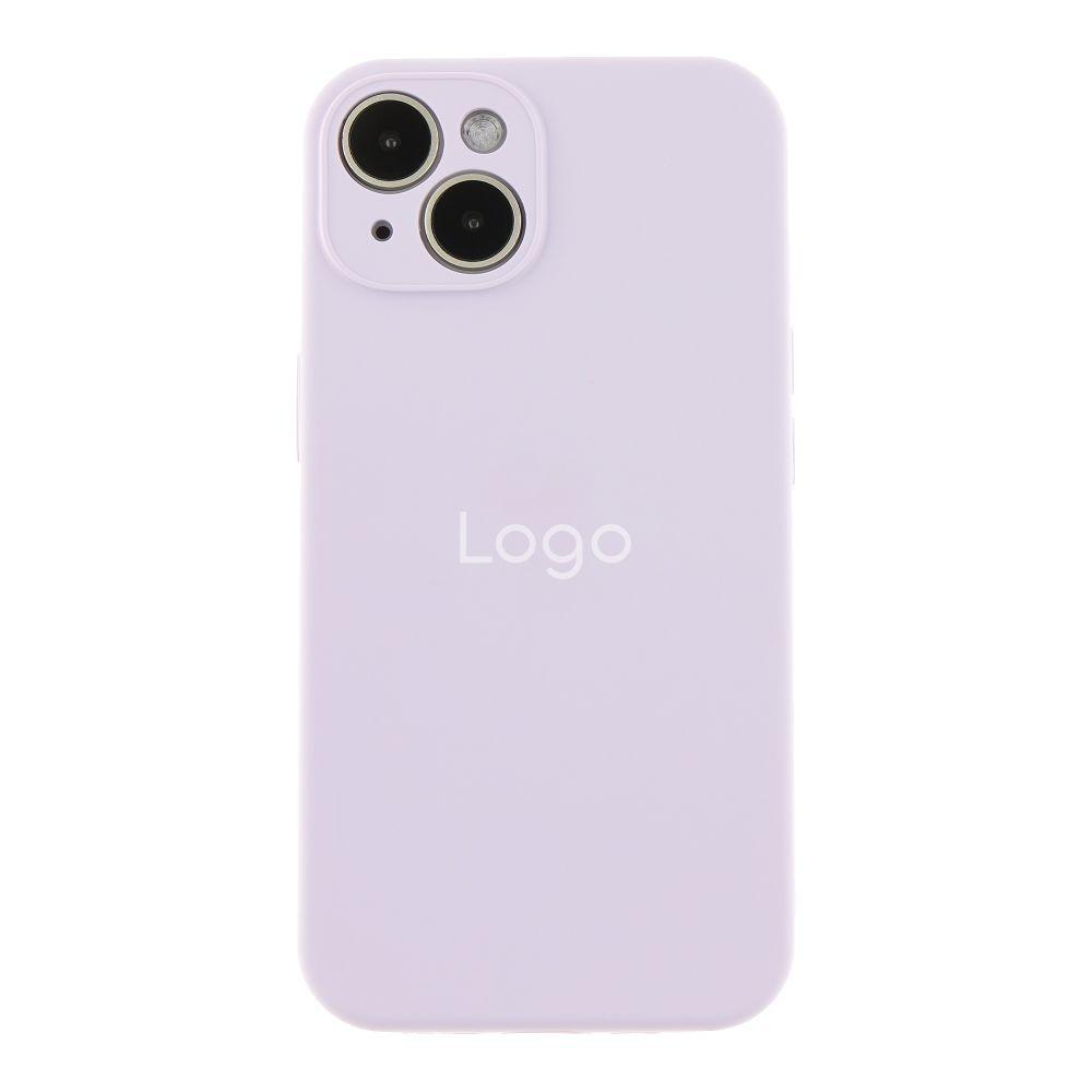 Чохол Silicone Case Full Size with Frame для iPhone 14 Колір 83.Lilac Purple, фото 1