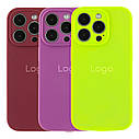 Чохол Silicone Case Full Size with Frame для iPhone 14 Pro Max Колір 43.Grape, фото 3