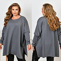 Прогулочная туника женская разлетайка больших размеров