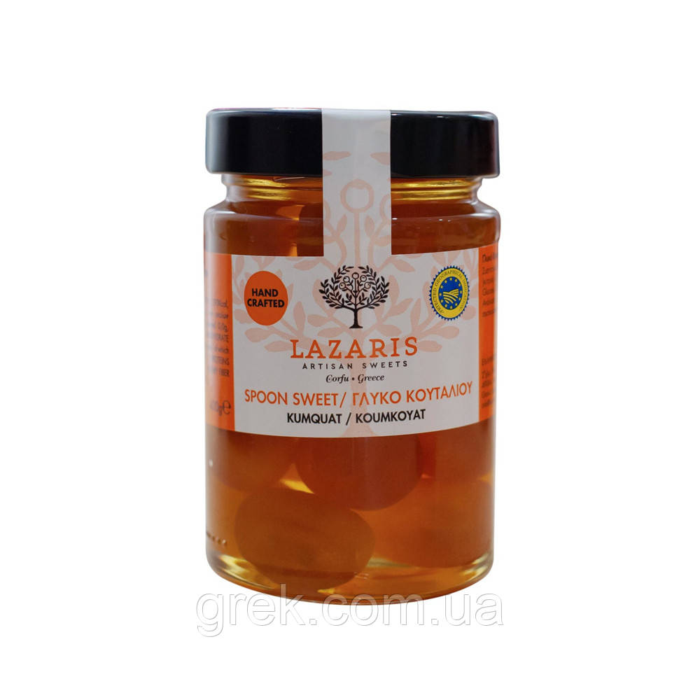Кумкват в сиропі Lazaris 400 г, фото 1