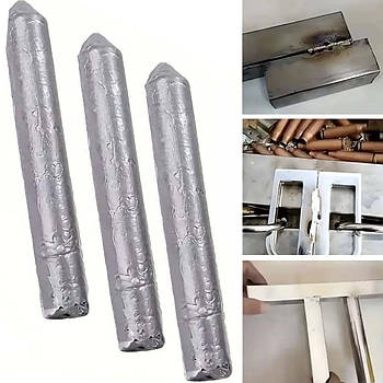 Набір зварювальних стрижнів з порошковою серцевиною 7,7см, 3шт / Стрижні для рідкого зварювання / Стрижні для пайки