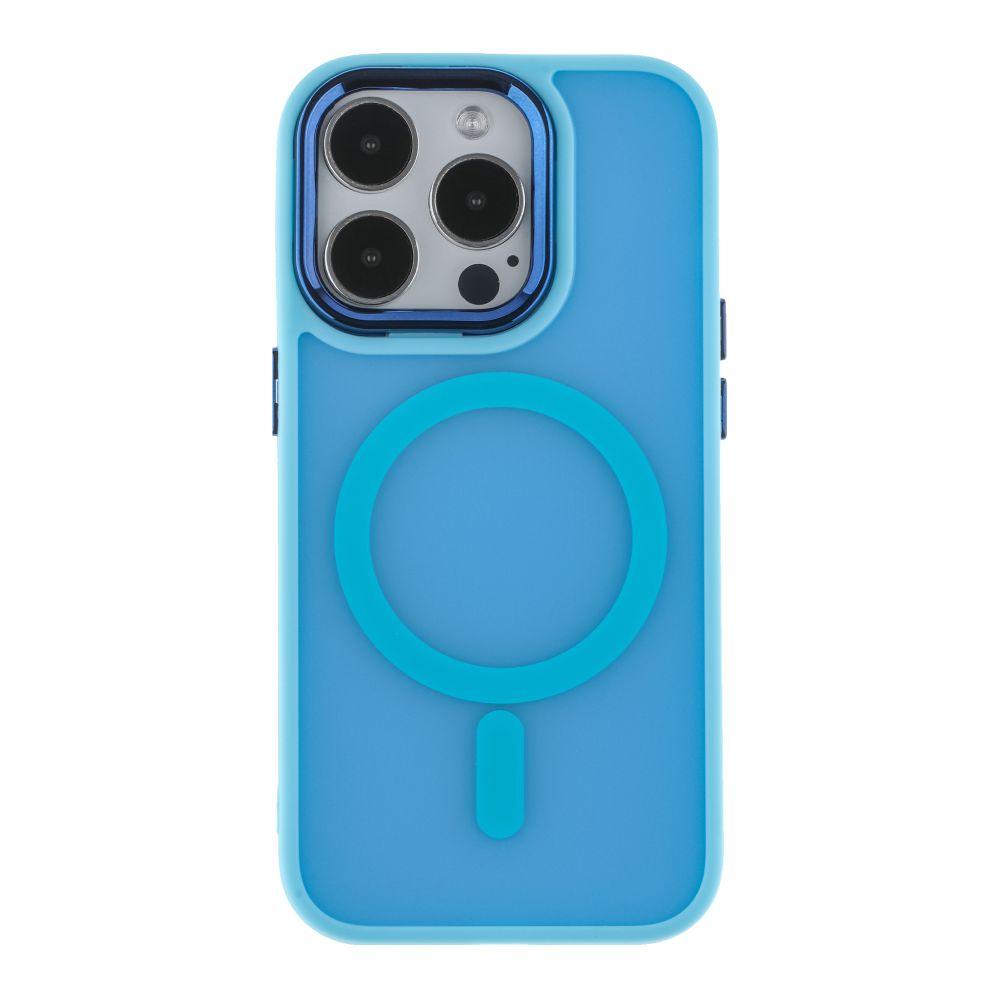 Чохол TPU+PC Space Magnetic Color with Magsafe для iPhone 14 Pro Колір Blue, фото 1