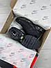 Чоловічі термо кросівки Nike Air Max Tn Plus Black чорні зимові Найк Аір Макс Плюс ТН теплі осінь зима, фото 11