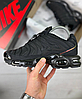 Чоловічі термо кросівки Nike Air Max Tn Plus Black чорні зимові Найк Аір Макс Плюс ТН теплі осінь зима, фото 5