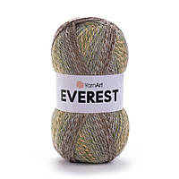 YarnArt EVEREST (Еверест) № 7050 (Напіввовняна пряжа, нитки для в'язання)