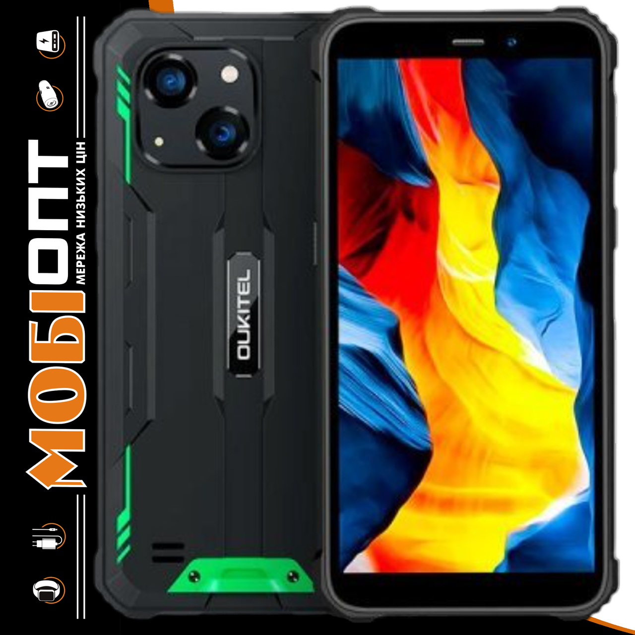 Смартфон Oukitel WP32 Pro 6/256Gb Green Global version, фото 1