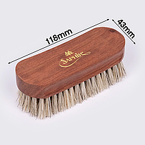 Щітка для взуття Saphir Medaille D'or (LCA) Small Polishing Brush, натуральне кінське волосся, 12 см