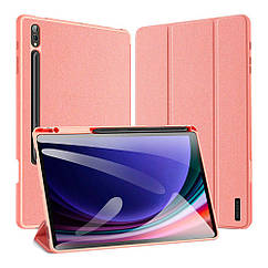 Чехол Dux Ducis Domo для Samsung Tab S10 Plus/S9 Plus/Tab S9 FE Plus with S Pen Holder &amp; Sleep Wake Колір Pink