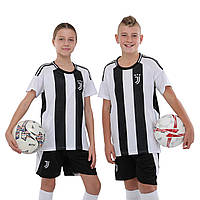 Дитяча футбольна форма Ювентус JUVENTUS домашня 2024 CO-3731 (на зріст 115-160 см)