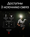Налобний ліхтарик Nitecore NU25 New 400лм (біле та червоне світло) Чорний з жовтим, фото 4