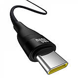 Кабель Baseus Flash 2 Charging Cable USB to USB-C 100W 1m Cluster Black, фото 4