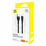 Кабель Baseus Flash 2 Charging Cable USB to USB-C 100W 1m Cluster Black, фото 7