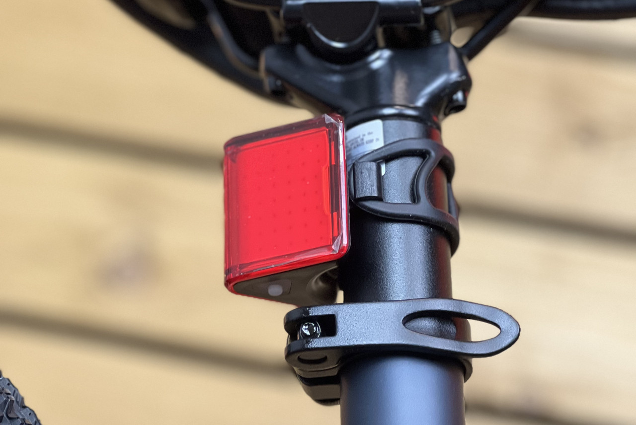 Фонарик на велосипед ліхтарик фара задня ONRIDE Sliver (50 lm, 350 mAh, Type-C), пластикова чорна