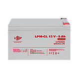 Акумулятор гелевий LPM-GL 12V - 9 Ah, фото 3