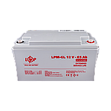 Акумулятор гелевий LPM-GL 12V - 65 Ah, фото 3