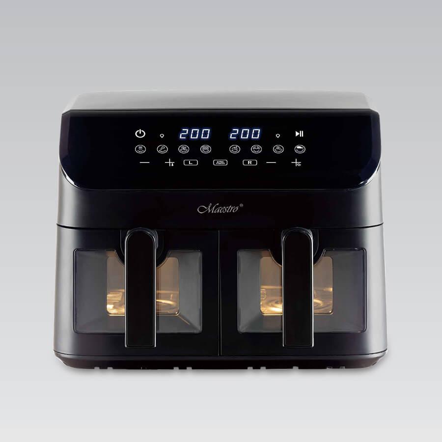 Аерофритюрниця Maestro MR-758  9(4.5+4.5)L  1800-2000W