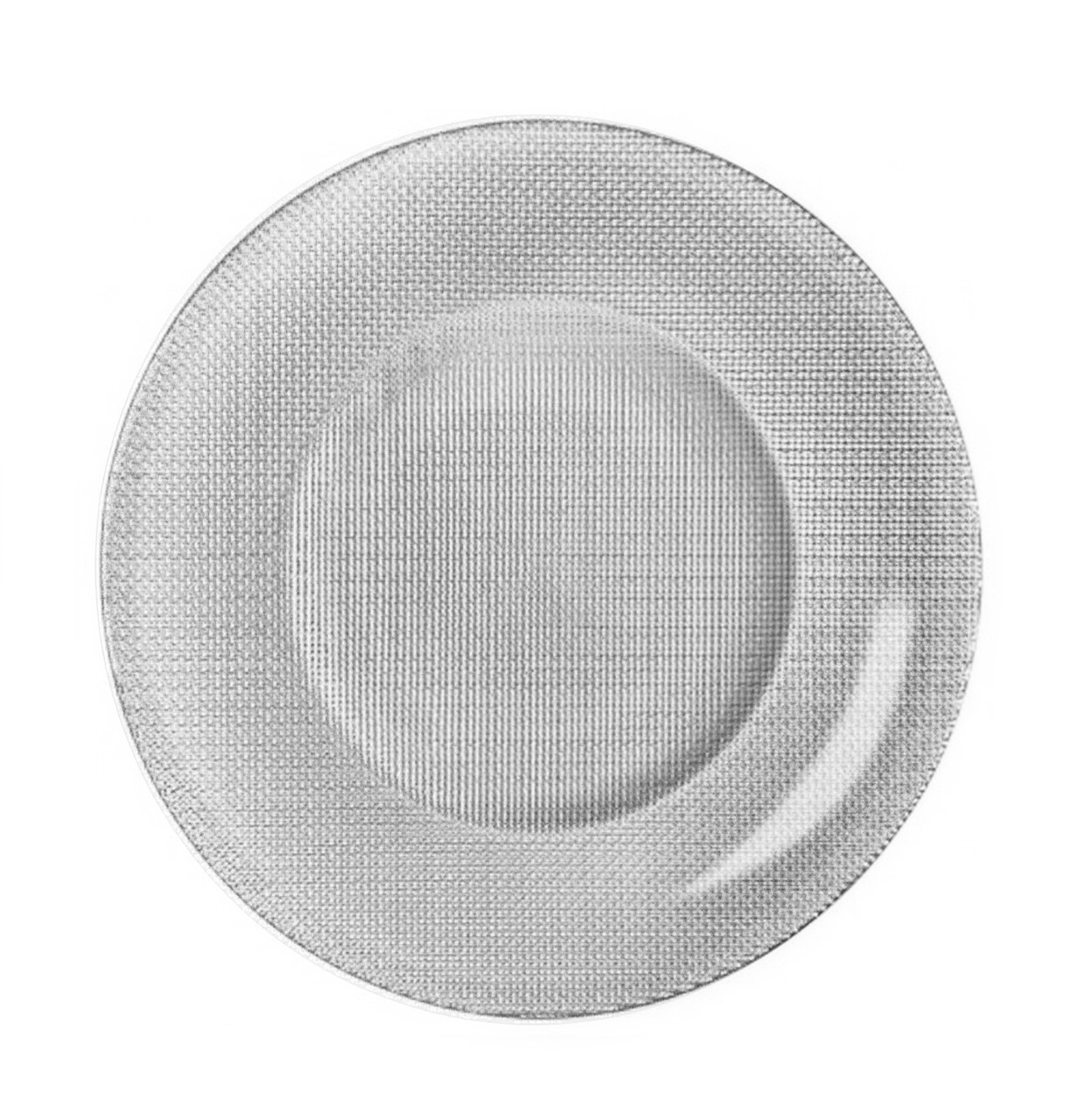 Блюдо скляне 31см (срібне) 450012MP2321911 BORMIOLI ROCCO