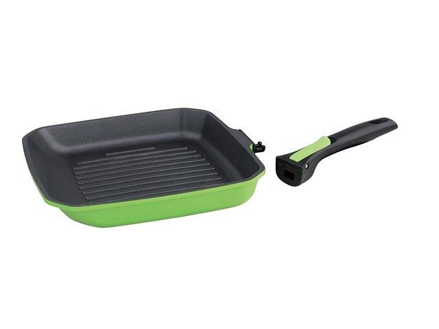 GIPFEL Сковорода-гриль 26х26x5 см (літ алюм, індукц. дно) 0672 GIPFEL, фото 1
