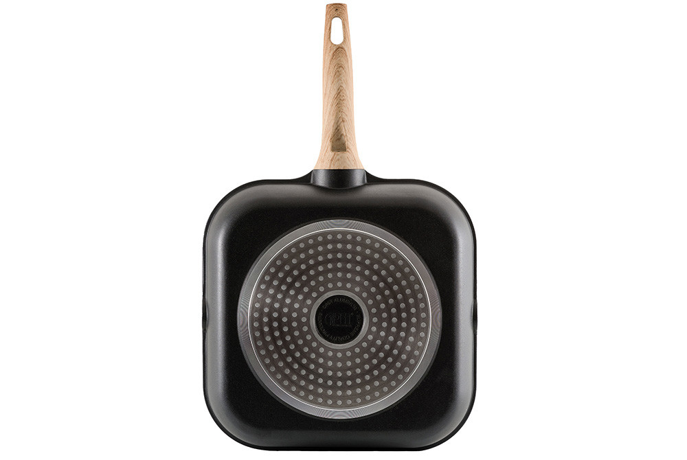 GIPFEL Сковорода-гриль OLIVER 30х6, 5см Матеріал : Литий алюміній, індукційне дно, антипригарне гранітне, фото 1