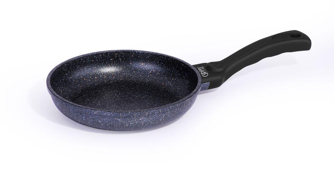 GIPFEL Сковорода ZENIT 20x4,2 см - 1,1л (литий алюміній з мармуровим антипригарним покриттям) 1582 GIPFEL, фото 1