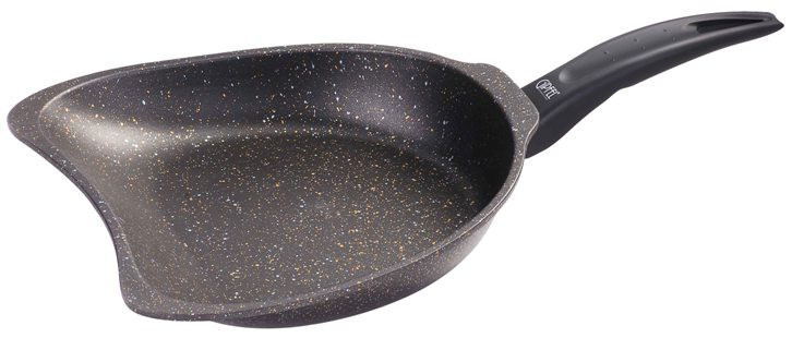 GIPFEL Сковорода ZENIT 28 см з індукційним дном (литий алюміній з антипригарним мармуровим покриттям) 2368, фото 1