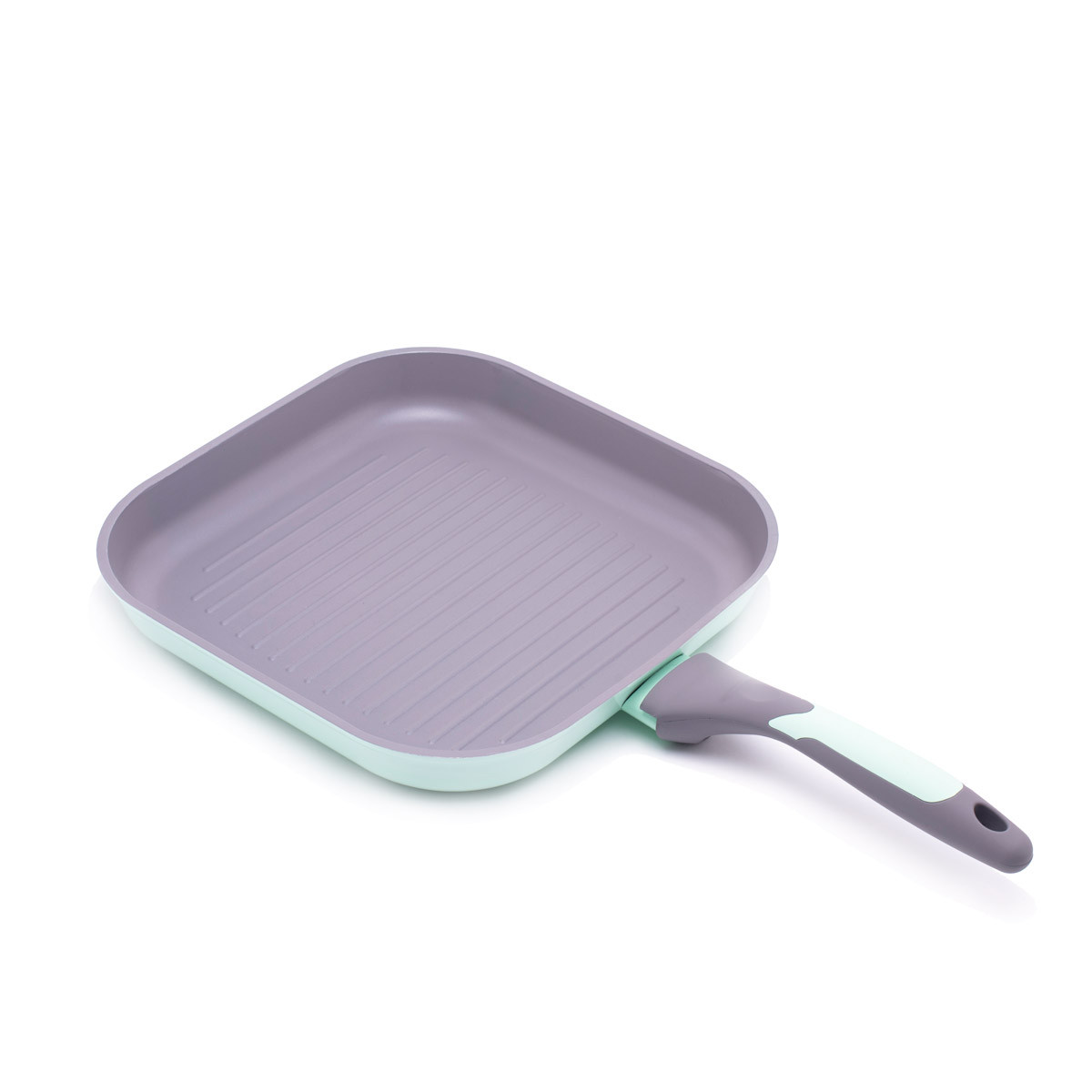 GIPFEL Сковорода-гриль STADELLA 26х4,0см з ручкою з покриттям Soft-touch, з 2-двошаровим антипригарним, фото 1