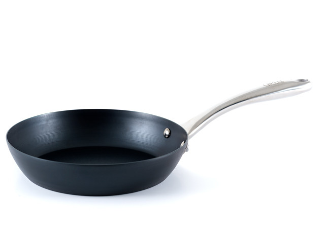 GIPFEL Сковорода PRIMA 20см із вуглецевої сталі зі сталевою ручкою. Товщина: 2.0 мм. Колір корпусу: чорний 2585, фото 1
