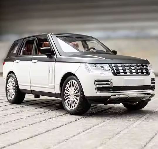 Ігровий кросовер джип Range Rover 1:24 Лита машина всюдихід дитині для колекції хобі Інерція Рандом забарвлення