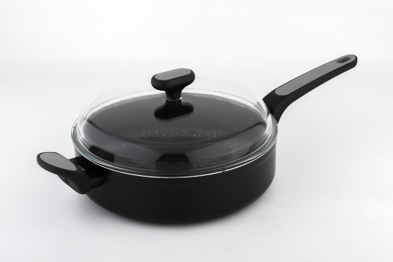 Сковорода з кришкою 28 см Salto Silver 4,6л 830898 NOIS, фото 1