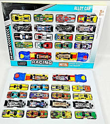 Набор металевих машинок