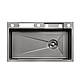 Кухонна мийка Kroner KRP Schwarze - SET7545NB PVD (3.0/0.8 мм), фото 3