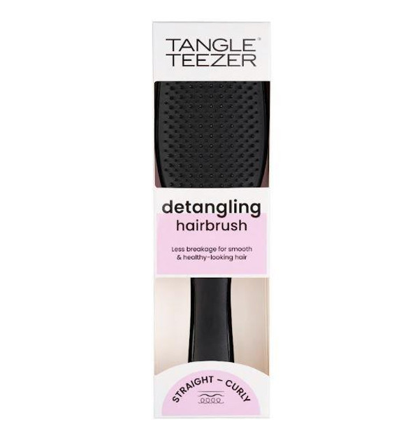 Гребінець щітка для волосся Tangle Teezer The Wet Detangler Midnight Black, фото 1