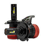 Светодиодные лампи H4 45W Kelvin 6000K 8000LM з обманкою Гарантія, фото 2