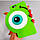 Силіконовий чохол для iPhone SE/5S/5 - Mike Wazowski, "Університет монстрів", фото 4