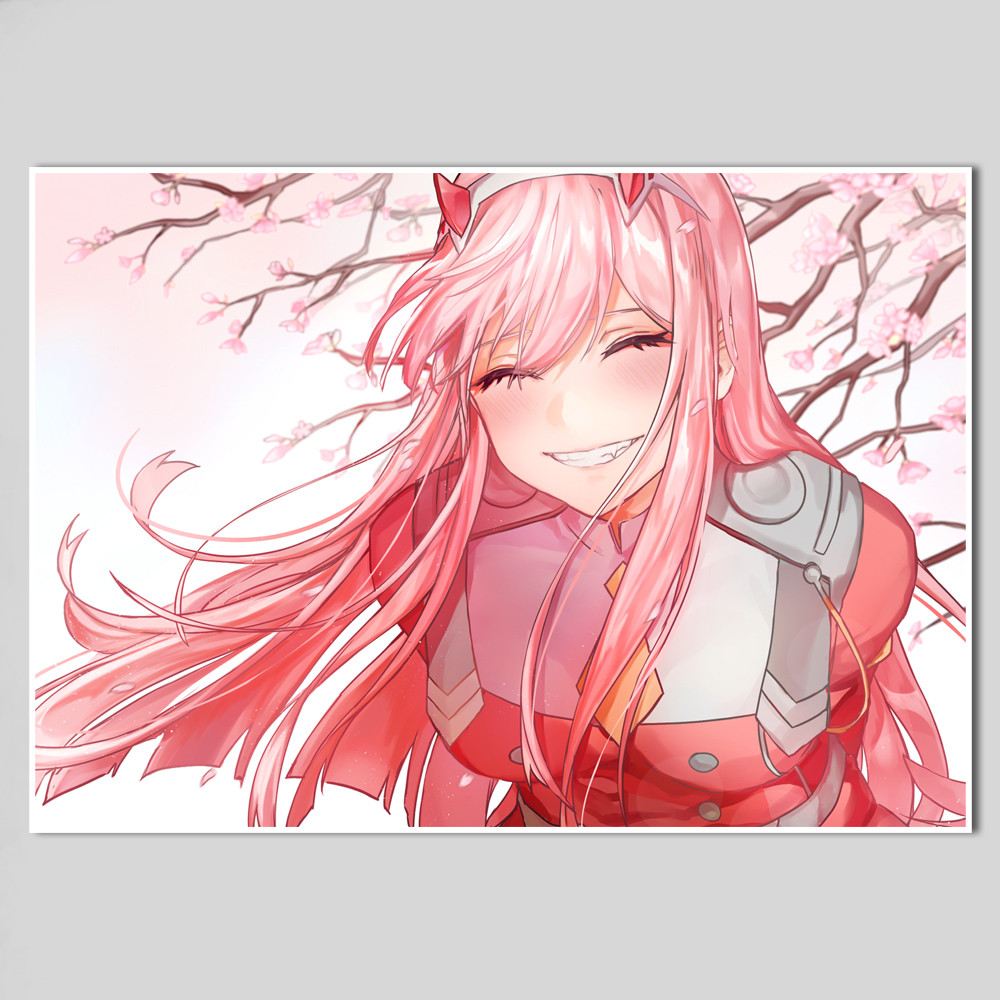 Плакат А3 Аніме Darling In Franxx 014, фото 1