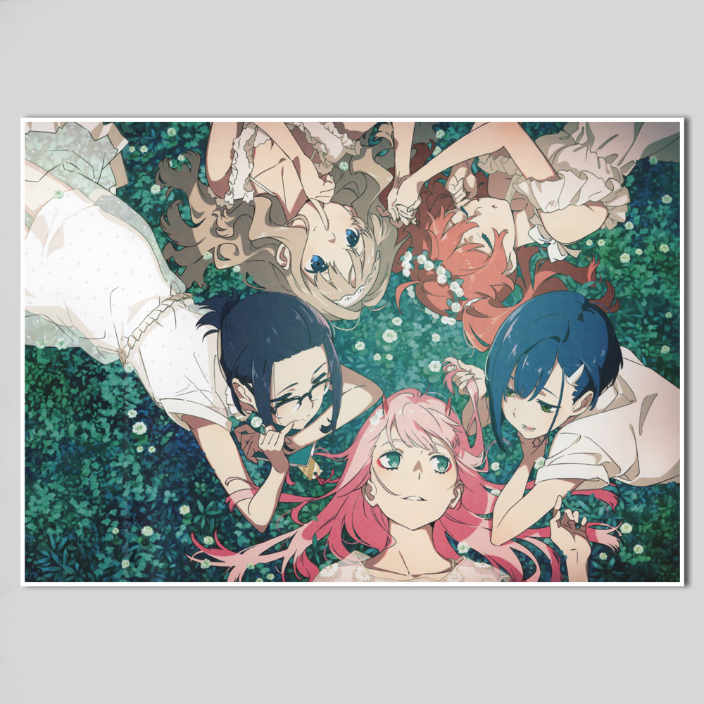 Плакат А3 Аніме Darling In Franxx 017, фото 1