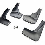 Бризковики Mitsubishi Outlander XL 2006-2012 Широкий порог,(4шт.), фото 7