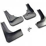 Бризковики Mitsubishi Outlander XL 2006-2012 Широкий порог,(4шт.), фото 8