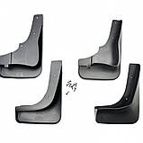 Бризковики Mitsubishi Outlander XL 2006-2012 Широкий порог,(4шт.), фото 9