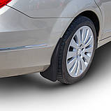 Бризковики Mercedes-Benz C-class W204 2011-2015, (4шт.), фото 4