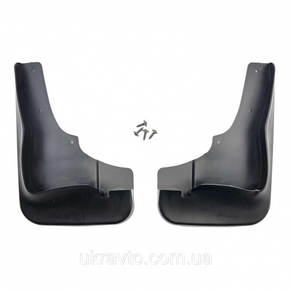 Бризковики передні до Mitsubishi Outlander XL 2006-2012 під широкий поріг (комплект 2 шт)