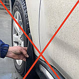 Бризковики Mitsubishi Outlander XL 2007-2012 вузький поріг, (4шт), фото 10