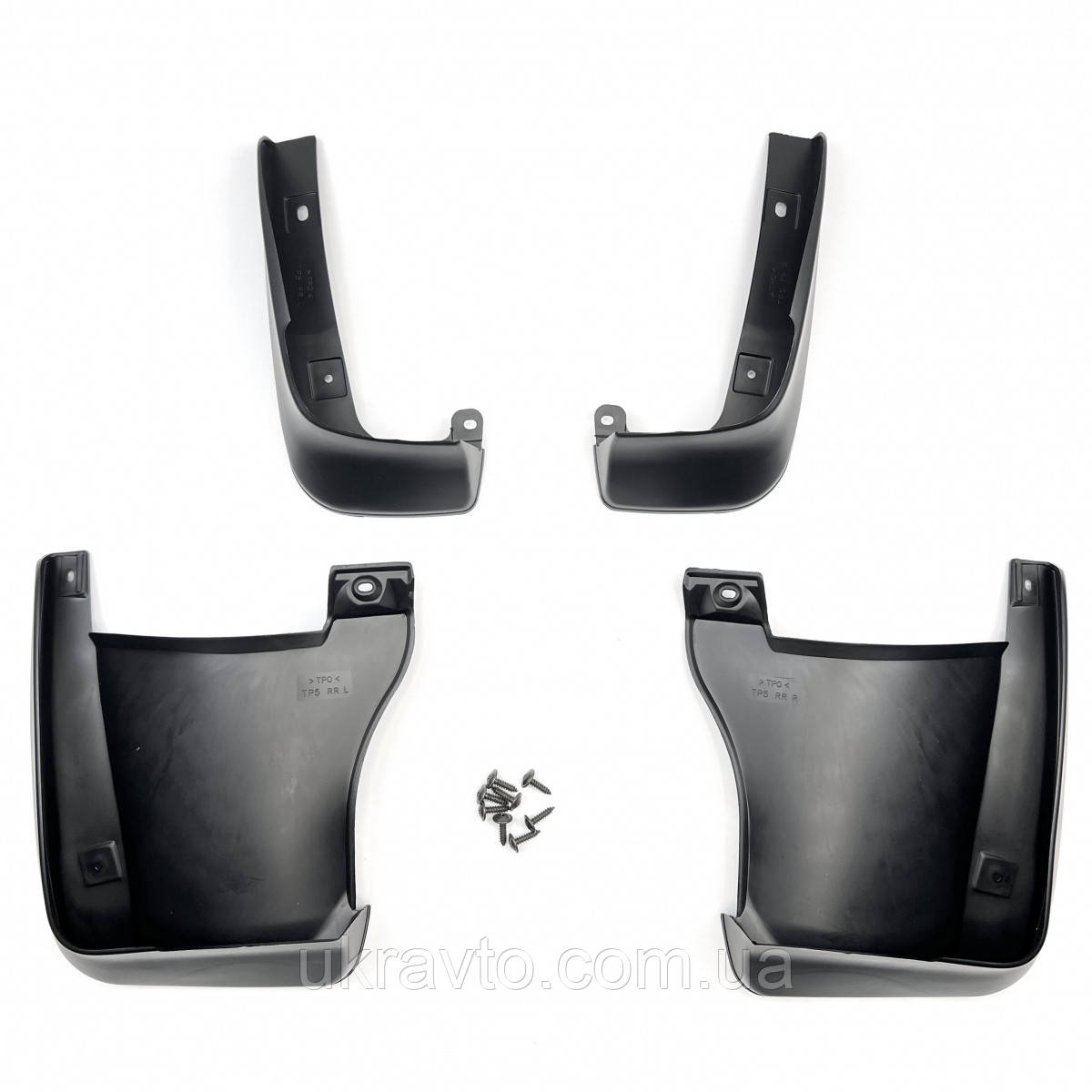 Бризковики Honda Accord 2008-2012, без обвесу к-кт (4шт.)