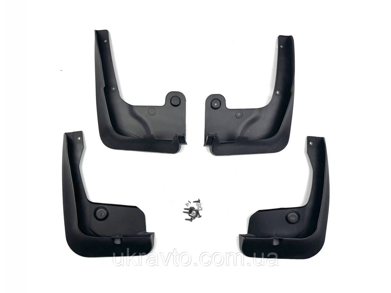 Бризковики BMW X4 F-26 2014-2018 М-пакет без порогов, (4шт.)