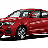 Бризковики BMW X4 F-26 2014-2018 М-пакет без порогов, (4шт.), фото 7
