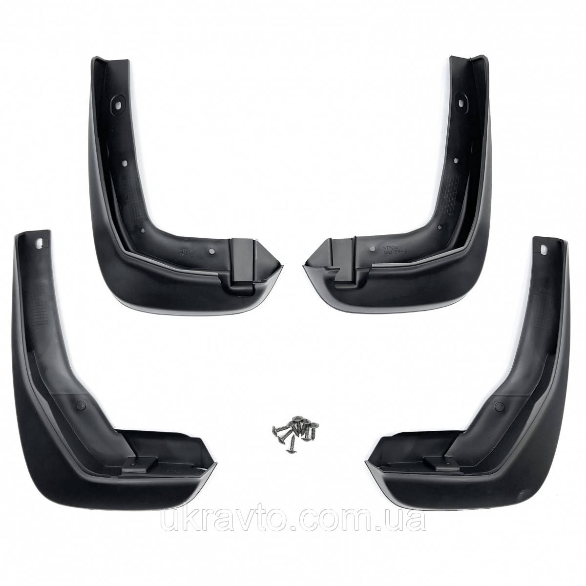 Бризковики Honda Crosstour 2010-2013, (4шт.)